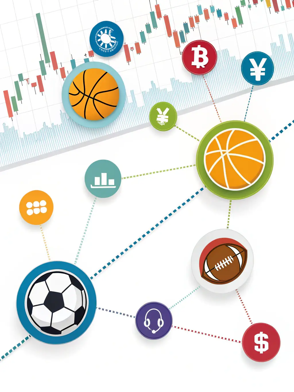 An image of a diverse selection of sports betting options and casino games available on the R7 Bet platform, highlighting the wide variety of choices.